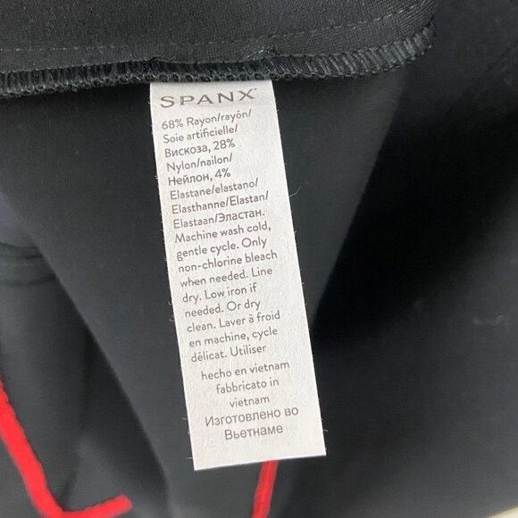 SPANX | The Perfect Fit & Flare Dress Classic Black 2X - Picture 13 of 13